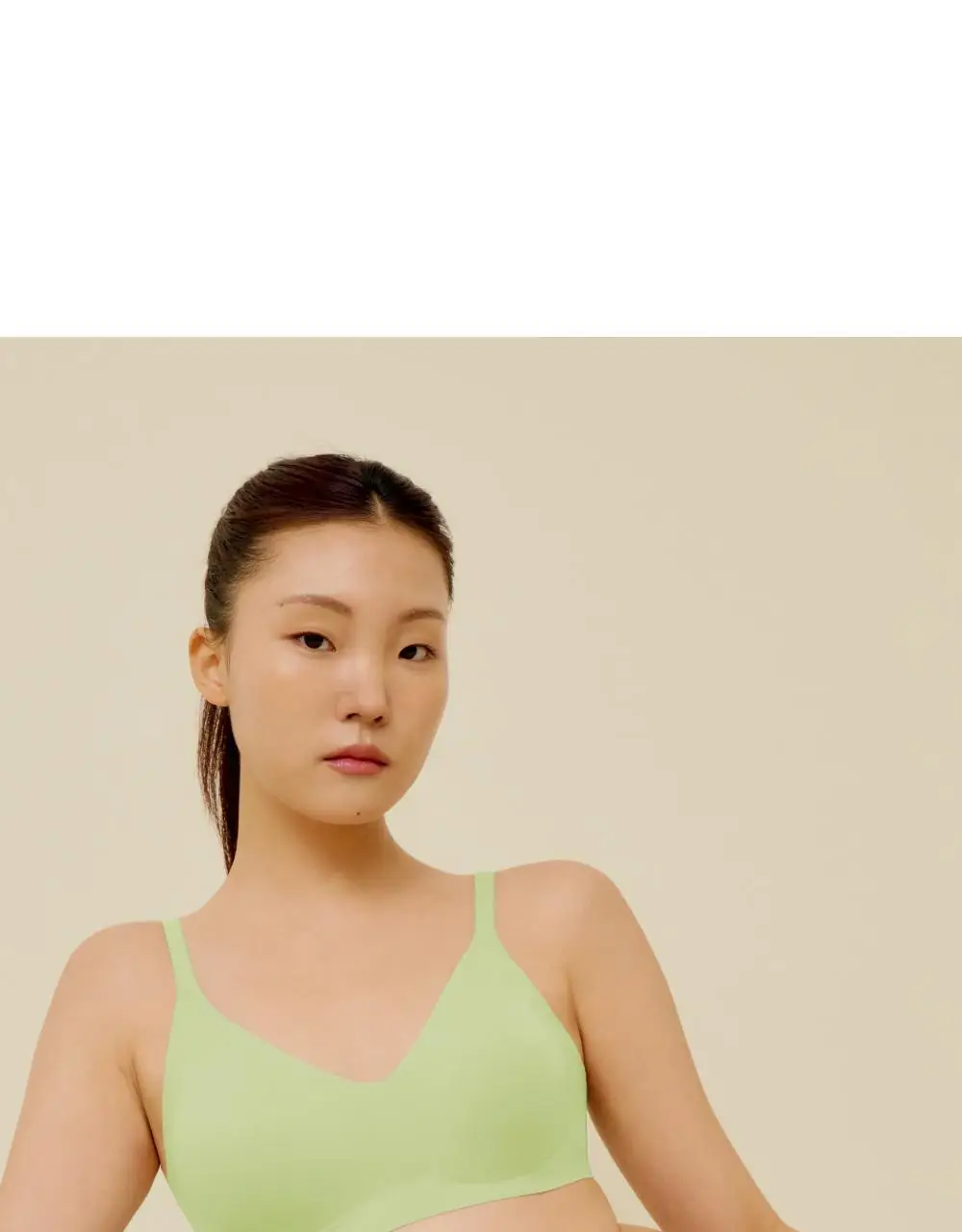 [류혜영 PICK] 마른파이브 쉬어 브라 시그니처 플러스 5colors (S~XXL) 상세페이지 20